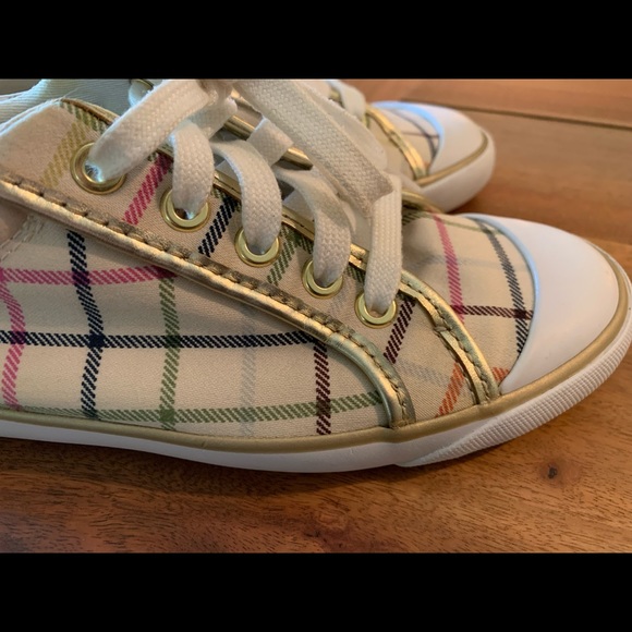 Coach Barrett Tattersall sneakers size 7 - Picture 3 of 6